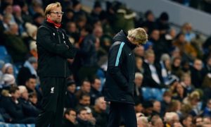 Klopp og Liverpool knuste City på Etihad tidligere denne sesongen med 4-1. (Foto: theguardian)