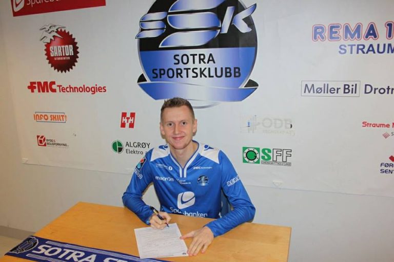 Fra OBOS-ligaen med Florø til Norsk Tipping-ligaen med Sotra Sportsklubb for Martin Hollevik