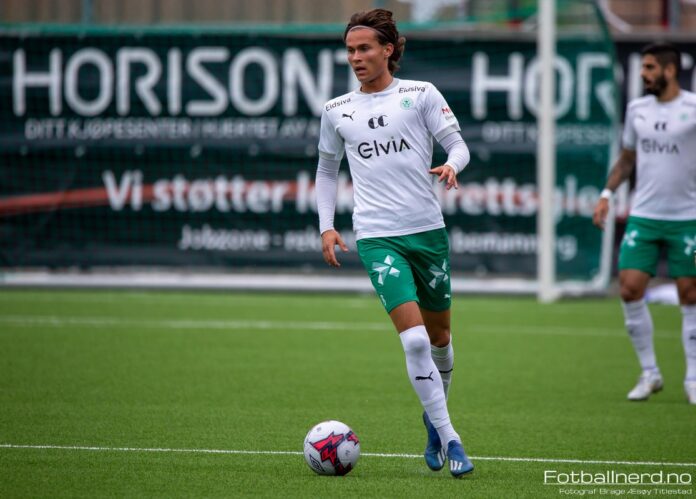 Markus Solbakken i aksjon for HamKam, aktuell for Malmö FF.
