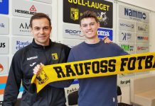 Raufoss Fotball sikret seg Edvard Linnebo Race fra Stabæk Fotball