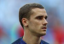 Antoine Griezmann ute med skade