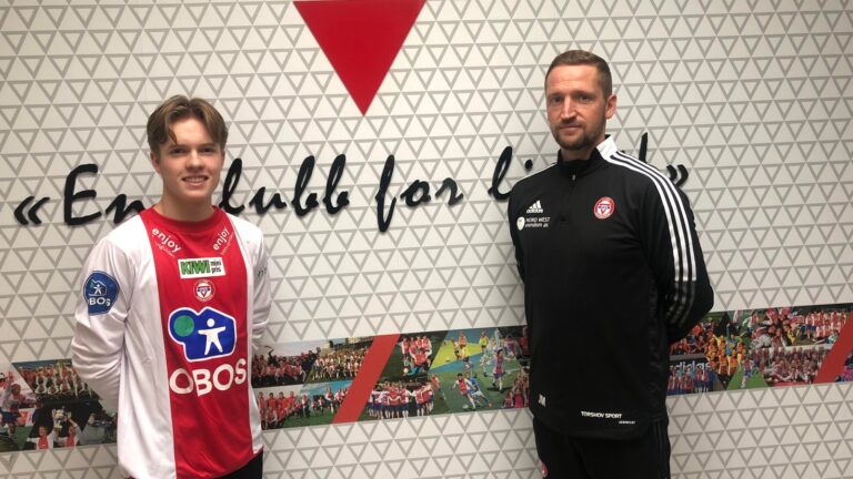 Kristian (16) klar for KFUMs A-stall