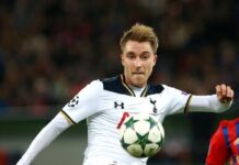 DBU: Eriksen er utskrevet – besøkte laget