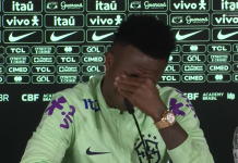 Vinicius Junior bryter ut i gråt på pressekonferanse