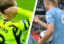 Arsenal ydmyker Manchester City Martin Ødegaard gikk seirende ut av duellen med Erling Haaland.