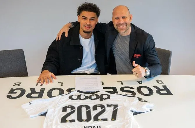 Noah Holm har forlenget kontrakten med Rosenborg