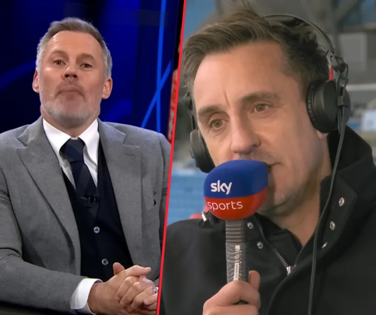 Kontant melding: Jamie Carragher og Gary Neville får sparken Kontant melding: Jamie Carragher og Gary Neville får sparken